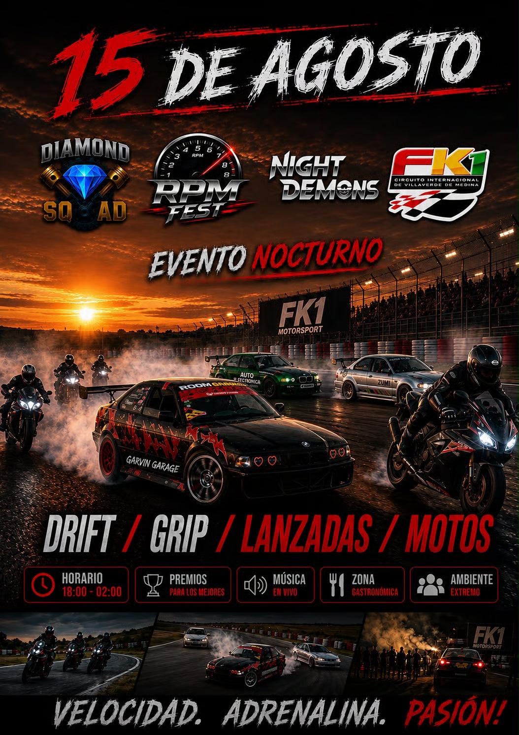CIURCUITO FK1 - Night demons